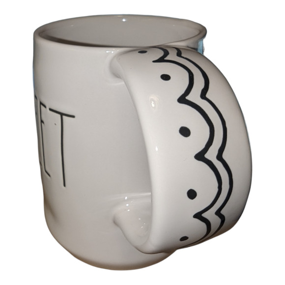 Rae Dunn SWEET Mug with Wide Decorative Handle - Gift Wrapped! - Picture 3 of 5